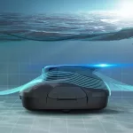 Aiper Scuba SE akkumulátoros medencetisztító robot, 80 m2, 75 l/perc, szűrőkosár: 2 l