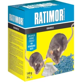   RATIMOR® Brodifacoum granulátum - 140g, egerek és patkányok ellen