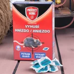 RODICUM Extra rágcsálóirtó csalétek, 400 g, kék, patkányok és pockok ellen, puha csali, nedvességálló, Bitrex védőanyaggal