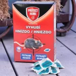 RODICUM Extra rágcsálóirtó csalétek, 400 g, kék, patkányok és pockok ellen, puha csali, nedvességálló, Bitrex védőanyaggal