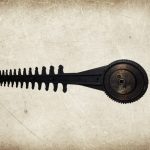 Sövényvágó vágólap, Worcraft WPHT132 sövényvágóhoz, 35-50. számú pótalkatrész, hajtóműegységgel