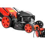 Benzinmotoros fűnyíró, Strend Pro Garden LMA20S41, fekete/piros, vágásszélesség: 50,8 cm, Honda GCV170 motor, 166 cm3, 4 ütemű, 2400 W, 3,2 LE, 2800 fordulat/perc, 60 l gyűjtőkosár, mulcsozás, oldalkidobás, önjáró