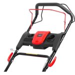 Benzinmotoros fűnyíró, Strend Pro Garden TB53S13, fekete/piros, vágásszélesség: 53,3 cm, Loncin V200 motor, 196 cm3, 4 ütemű, 4000 W, 5,4 LE, 3600 fordulat/perc, forgatható első kerekek, 60 l gyűjtőkosár, oldalkidobás, mulcsozás, önjáró