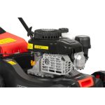 Benzinmotoros fűnyíró, Strend Pro Garden QN41D, fekete/narancssárga, vágásszélesség: 40,6 cm, 132 cm3, 4 ütemű, 2200 W, 3 LE, 45 l gyűjtőkosár, kézi tolás