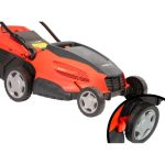 Elektromos fűnyíró, Strend Pro Garden TBE1842, piros/fekete, vágásszélesség: 42 cm, 1800 W, 230 V / 50 Hz, 40 l gyűjtőkosár