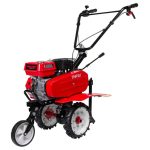 Benzinmotoros kapálógép, Worcraft WPLM112, 7 LE, munkaszélesség: 70–100 cm, munkamélység: 15–25 cm, 4 késes, négyütemű, léghűtéses
