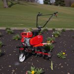 Benzinmotoros kapálógép, Worcraft WPLM112, 7 LE, munkaszélesség: 70–100 cm, munkamélység: 15–25 cm, 4 késes, négyütemű, léghűtéses