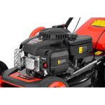 Benzinmotoros fűnyíró, Strend Pro Garden QL46P-139, fekete-piros, vágásszélesség: 46 cm, Loncin motor, 139 cm3, 4 ütemű, 2400 W, 3,2 LE, 3600 fordulat/perc, 60 l gyűjtőkosár, mulcsozás, oldalkidobás, önjáró