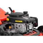 Benzinmotoros fűnyíró, Strend Pro Garden QL46P-139, fekete-piros, vágásszélesség: 46 cm, Loncin motor, 139 cm3, 4 ütemű, 2400 W, 3,2 LE, 3600 fordulat/perc, 60 l gyűjtőkosár, mulcsozás, oldalkidobás, önjáró
