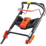 Benzinmotoros fűnyíró, Strend Pro Garden QL46P-139, fekete-piros, vágásszélesség: 46 cm, Loncin motor, 139 cm3, 4 ütemű, 2400 W, 3,2 LE, 3600 fordulat/perc, 60 l gyűjtőkosár, mulcsozás, oldalkidobás, önjáró