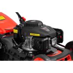 Benzinmotoros fűnyíró, Strend Pro Garden QL51P-196, fekete/piros, vágásszélesség 51 cm, Loncin V200 motor, 196 cm3, 4 ütemű, 4000 W, 5,4 LE, 3600 fordulat/perc, 60 l gyűjtőkosár, oldalkidobás, mulcsozás, önjáró