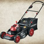 Akkumulátoros fűnyíró, Worcraft CLM-S58LiB, fekete/piros, vágásszélesség: 50,8 cm, 58 V Li-Ion, 3200 fordulat/perc, 60 l gyűjtőkosár, mulcsozás, oldalkidobás, akkumulátorral és töltővel