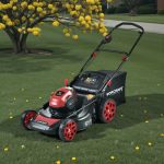 Akkumulátoros fűnyíró, Worcraft CLM-S58LiB, fekete/piros, vágásszélesség: 50,8 cm, 58 V Li-Ion, 3200 fordulat/perc, 60 l gyűjtőkosár, mulcsozás, oldalkidobás, akkumulátorral és töltővel