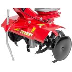 Benzinmotoros kapálógép, Strend Pro QK60, piros/fekete, 4 LE, munkaszélesség: 59 cm, munkamélység: 13-26 cm, 6 késes, négyütemű, léghűtéses