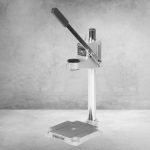 Fúrógép állvány, Strend Pro DS-6071, állítható magasságú, munkapadra rögzíthető