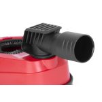 Fúrógép elszívó fedél, Strend Pro DDS5, piros/fekete, porszívócső csatlakozással, pormentes fúráshoz