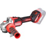 Akkumulátoros sarokcsiszoló, Worcraft CAG-S20LiBM, ShareSYS, piros/fekete, 125 mm, 20 V Li-Ion, 9500 fordulat/perc, akkumulátor és töltő nélkül