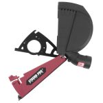 Sarokcsiszoló elszívó burkolat, Strend Pro CDS5, piros/fekete, 115 / 125 mm sarokcsiszolóhoz, porszívóhoz csatlakoztatható