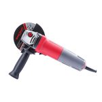 Elektromos sarokcsiszoló, Worcraft AG08-125S, piros/fekete, 125 mm, 820 W, 11 000 fordulat/perc, 230 V