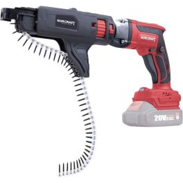   Akkumulátoros gipszkartoncsavarozó, Worcraft CDIS-S20LiB ShareSYS, piros/fekete, 20 V Li-Ion, akkumulátor és töltő nélkül