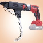 Akkumulátoros gipszkartoncsavarozó, Worcraft CDIS-S20LiB ShareSYS, piros/fekete, 20 V Li-Ion, akkumulátor és töltő nélkül