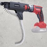 Akkumulátoros gipszkartoncsavarozó, Worcraft CDIS-S20LiB ShareSYS, piros/fekete, 20 V Li-Ion, akkumulátor és töltő nélkül