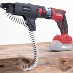 Akkumulátoros gipszkartoncsavarozó, Worcraft CDIS-S20LiB ShareSYS, piros/fekete, 20 V Li-Ion, akkumulátor és töltő nélkül