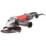 Elektromos sarokcsiszoló, Worcraft AG14-125S, piros/fekete, 125 mm, 1400 W, 11 500 fordulat/perc, 230 V