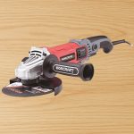 Elektromos sarokcsiszoló, Worcraft AG14-125S, piros/fekete, 125 mm, 1400 W, 11 500 fordulat/perc, 230 V