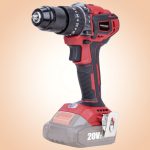 Akkumulátoros fúró-csavarozó, Worcraft CHD-S20LiBA ShareSYS, piros/fekete, 50 Nm, 0-1600 fordulat/perc, 20 V Li-Ion, akkumulátor és töltő nélkül