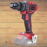 Akkumulátoros fúró-csavarozó, Worcraft CHD-S20LiBA ShareSYS, piros/fekete, 50 Nm, 0-1600 fordulat/perc, 20 V Li-Ion, akkumulátor és töltő nélkül