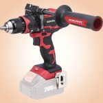 Akkumulátoros fúró-csavarozó, Worcraft CHD-S20LiBH ShareSYS, piros/fekete, 100 Nm, 0-2000 fordulat/perc, 20 V Li-Ion, akkumulátor és töltő nélkül