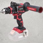 Akkumulátoros fúró-csavarozó, Worcraft CHD-S20LiBH ShareSYS, piros/fekete, 100 Nm, 0-2000 fordulat/perc, 20 V Li-Ion, akkumulátor és töltő nélkül