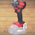 Akkumulátoros ütvecsavarozó, Worcraft CIW-S20LiB-450 ShareSYS, piros/fekete, 450 Nm, 20 V Li-Ion, akkumulátor és töltő nélkül