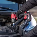 Akkumulátoros ütvecsavarozó, Worcraft CIW-S20LiB-850 ShareSYS, piros/fekete, 850 Nm, 0-2500 fordulat/perc, 0-3000 ütés/perc, 20 V Li-Ion, akkumulátor és töltő nélkül