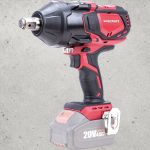 Akkumulátoros ütvecsavarozó, Worcraft CIW-S20LiB-1800 ShareSYS, fekete/piros, 850 Nm, 0-1650 fordulat/perc, 0-1800 ütés/perc, 20 V Li-Ion, 2 × 4,0 Ah, akkumulátor és töltő nélkül