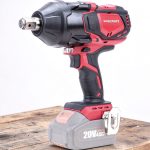 Akkumulátoros ütvecsavarozó, Worcraft CIW-S20LiB-1800 ShareSYS, fekete/piros, 850 Nm, 0-1650 fordulat/perc, 0-1800 ütés/perc, 20 V Li-Ion, 2 × 4,0 Ah, akkumulátor és töltő nélkül