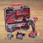 Akkumulátoros fúró-csavarozó, Worcraft CD-S20LiWT ShareSYS, piros/fekete, 40 Nm, 0-1400 fordulat/perc, 20 V Li-Ion, 2 x 2,0 Ah, akkumulátorral, töltővel, tartozékokkal, hordtáskában