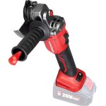 Akkumulátoros sarokcsiszoló, Worcraft CAG-S20LiBS-115 ShareSYS, piros/fekete, 115 mm, 20 V Li-Ion, 8500 fordulat/perc, gyorskioldó, akkumulátor és töltő nélkül