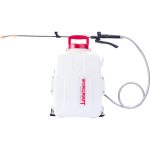Akkumulátoros permetező, Worcraft CBS-S20Li ShareSYS, 12 liter, fehér, teleszkópos szórókarral, LED töltöttségjelzős, háti hevederes