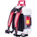 Akkumulátoros permetező, Worcraft CBS-S20Li ShareSYS, 12 liter, fehér, teleszkópos szórókarral, LED töltöttségjelzős, háti hevederes