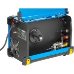 Inverteres hegesztőgép Strend Pro ST Weld MIG-195, kék/fekete, 230V, 40 - 190 A, kombinált, MIG / MMA, elektróda: 0,6 - 10,0 mm, huzal: 0,6 / 0,8 / 1,0 mm, 80% hatásfok