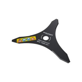   Bozótvágó kés, Worcraft GT65-430 bozótvágóhoz, fekete, 300mm, 55. számú pótalkatrész