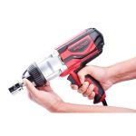 Elektromos ütvecsavarozó, Worcraft IW-1000A, piros/fekete/ezüst, 1020 W, 500 Nm, 230 V, 0-2600 fordulat/perc, 0-2700 ütés/perc