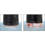 Elektromos búvárszivattyú, Strend Pro Garden MC900E, piros/fekete, 900 W, 10 m kábel, 300 l/perc, IP68, úszókapcsolós, tiszta vízhez és szennyvízhez