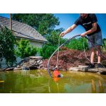 Elektromos búvárszivattyú, Strend Pro Garden MC900E, piros/fekete, 900 W, 10 m kábel, 300 l/perc, IP68, úszókapcsolós, tiszta vízhez és szennyvízhez