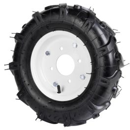   Kapálógép kerék, Worcraft WPLM112 benzinmotoros kapálógéphez, 1 pár, 7,5 cm széles, 32 cm átmérő, felfújható