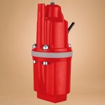 Elektromos búvárszivattyú, Strend Pro Garden MVM50JYE, piros, 300 W, 10 m kábel, maximális emelőmagasság: 50 m, 18 l/perc, tiszta vízhez, vibrációs