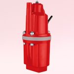 Elektromos búvárszivattyú, Strend Pro Garden MVM50JYE, piros, 300 W, 10 m kábel, maximális emelőmagasság: 50 m, 18 l/perc, tiszta vízhez, vibrációs