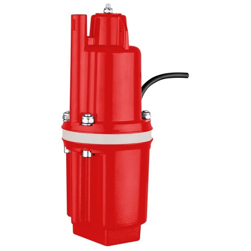 Elektromos búvárszivattyú, Strend Pro Garden MVM70JYE, piros, 600 W, 20 m kábel, maximális emelőmagasság: 70 m, 23,3 l/perc, tiszta és klórozott vízhez, vibrációs